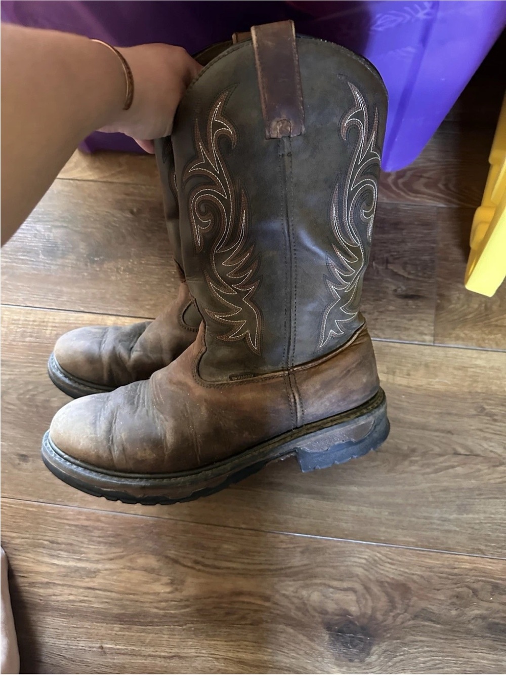 Mens Laredo work boots 11D